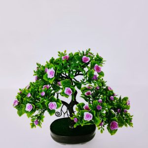 Copăcel artificial flori roz