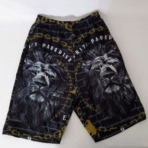 Pantaloni scurți bărbați cap leu