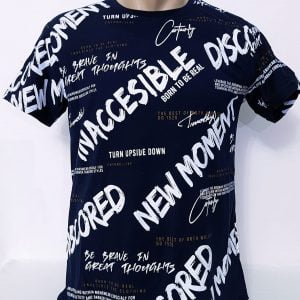 Tricou barbați cu scris