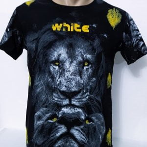 Tricou barbați design lei