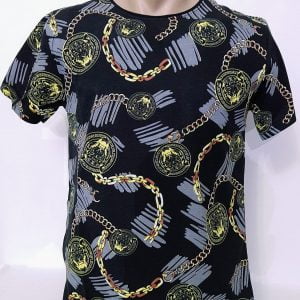 Tricou barbați imprimeu lanț