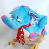 Balansoar copii formă elefant cu melodii