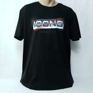 Tricou negru batal icons