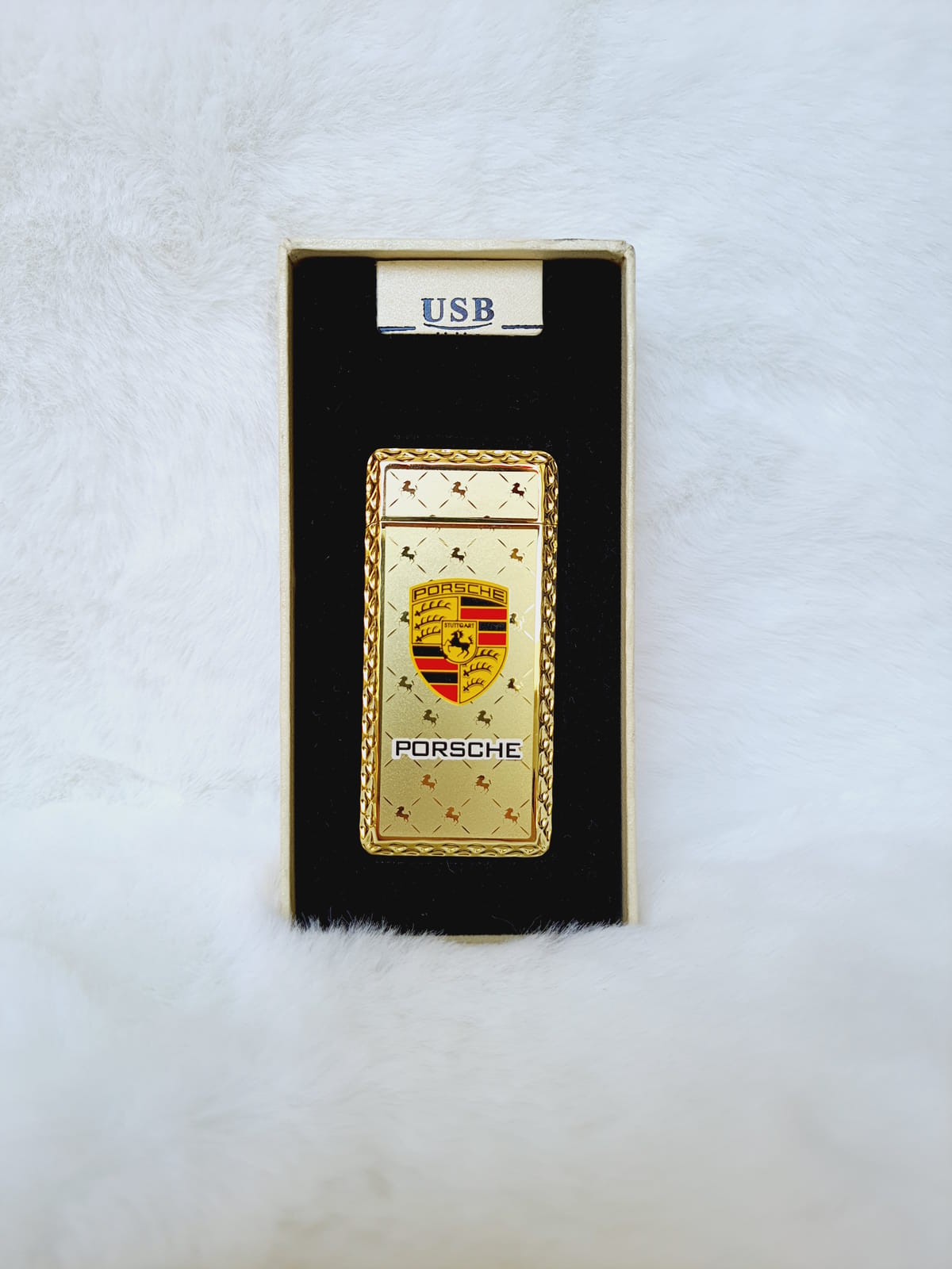 Bricheta electrică emblemă Porsche Bricheta electrică emblemă Porsche