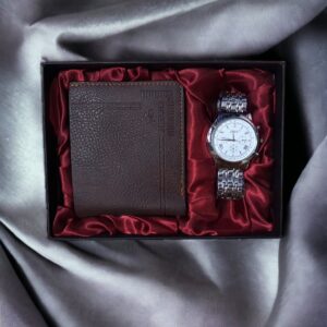 Set portofel și ceas pentru bărbați