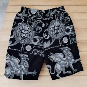 Pantaloni scurți bărbătești imprimeu grifon