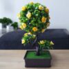 Bonsai artificial cu flori galbene