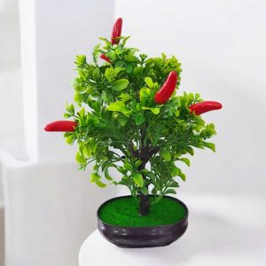 Copacel artificial cu ardei 30 cm