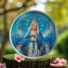 Ceas de perete Fecioara Maria 31 cm